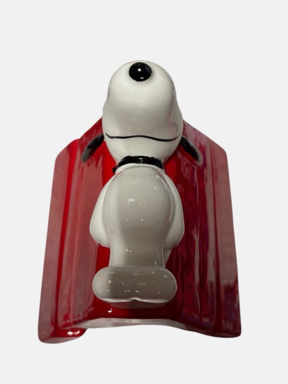 NEW Peanuts Red Snoopy Doghouse Cookie/Snack Jar with Lid